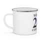 Wolcott 203 Connecticut Enamel Camping Mug