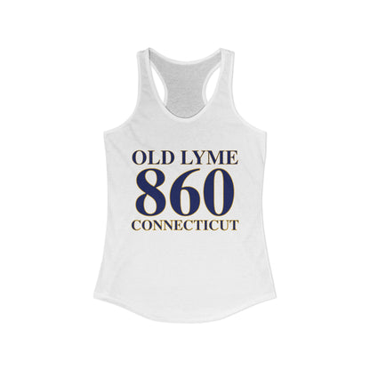 Old Lyme 860 Connecticut Women's Ideal Racerback Tank Top