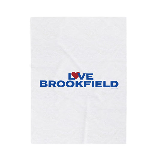 Love Brookfield Velveteen Plush Blanket
