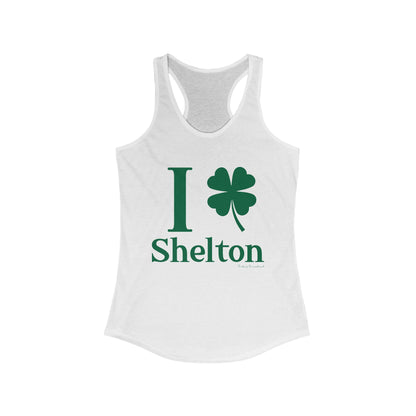 I Clover Shelton Women's Ideal Racerback Tank