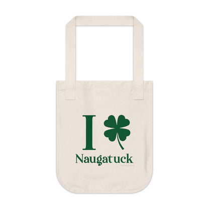 I Clover Naugatuck Organic Canvas Tote Bag
