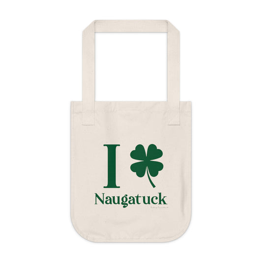 I Clover Naugatuck Organic Canvas Tote Bag