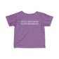 Just a kid from East Haddam Infant Fine Jersey T-Shirt