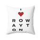 Rowayton Vision Spun Polyester Square Pillow