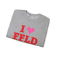 I Heart FFLD Unisex Heavy Blend™ Crewneck Sweatshirt
