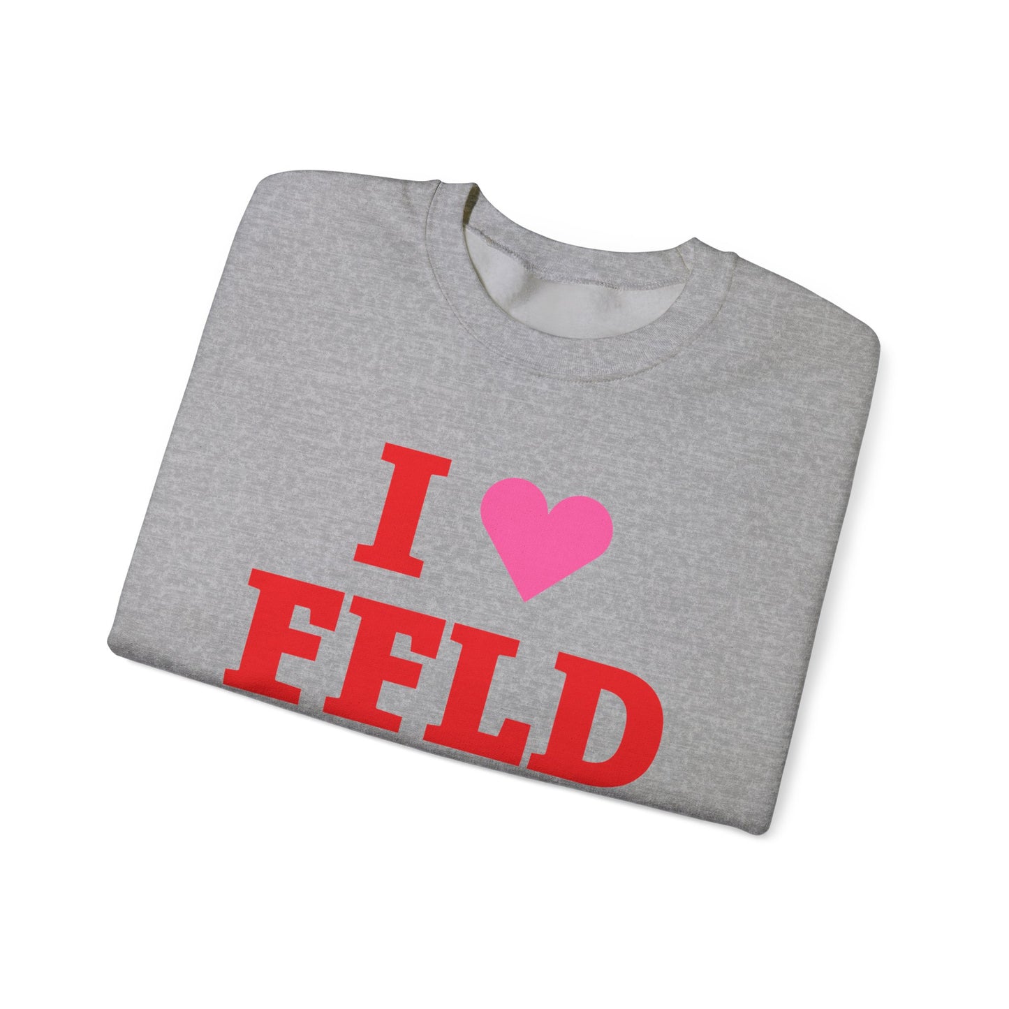 I Heart FFLD Unisex Heavy Blend™ Crewneck Sweatshirt