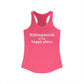 Killingworth is My Happy Place Women's Ideal Racerback Tank Top