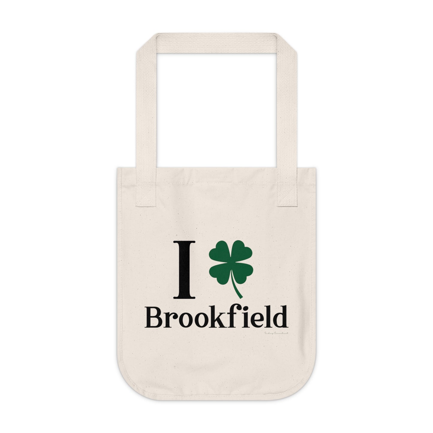 I Clover Brookfield Organic Canvas Tote Bag