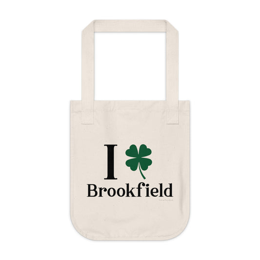 I Clover Brookfield Organic Canvas Tote Bag
