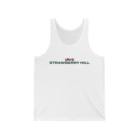Love Strawberry Hill Unisex Jersey Tank Top