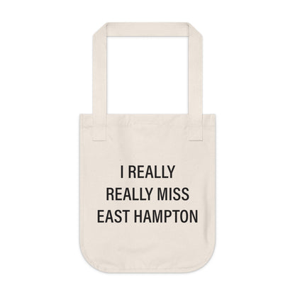 East hampton tote bag