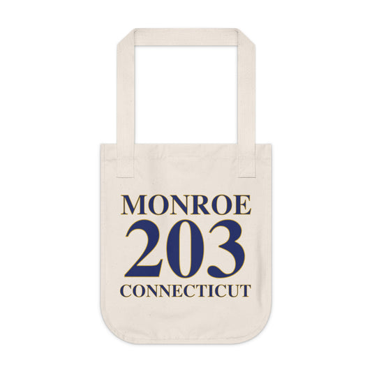 Monroe 203 Connecticut Organic Canvas Tote Bag
