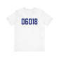 06018 North Canaan Connecticut Zip Code  Unisex Jersey Short Sleeve T-Shirt
