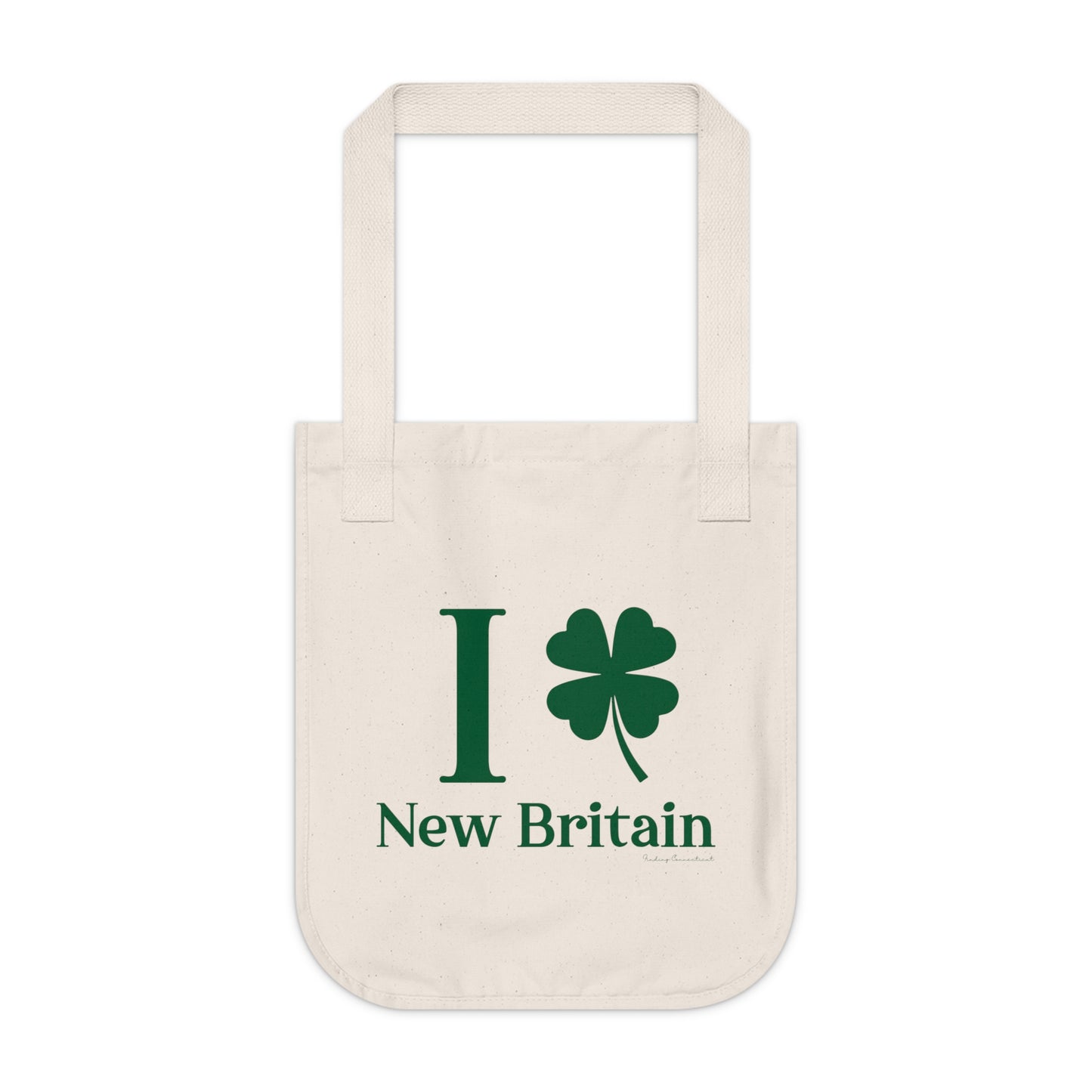 I Clover New Britain Organic Canvas Tote Bag