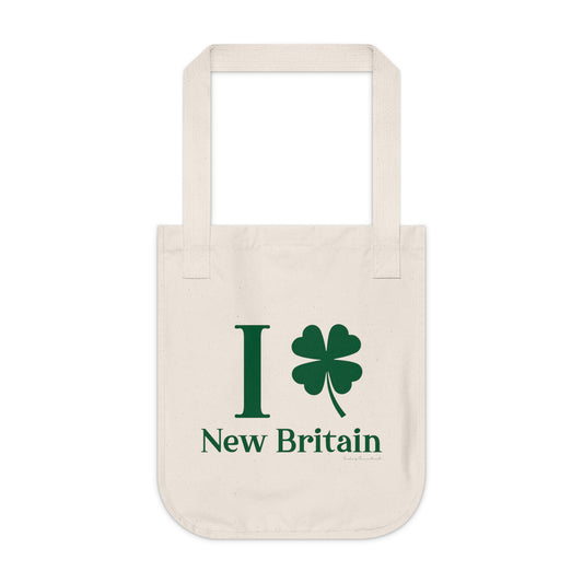 I Clover New Britain Organic Canvas Tote Bag