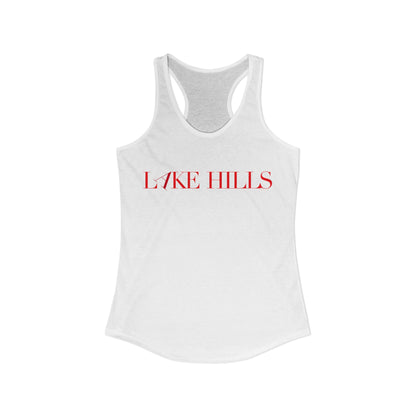 41 Tilt Lake Hills Women's Ideal Racerback Tank Top