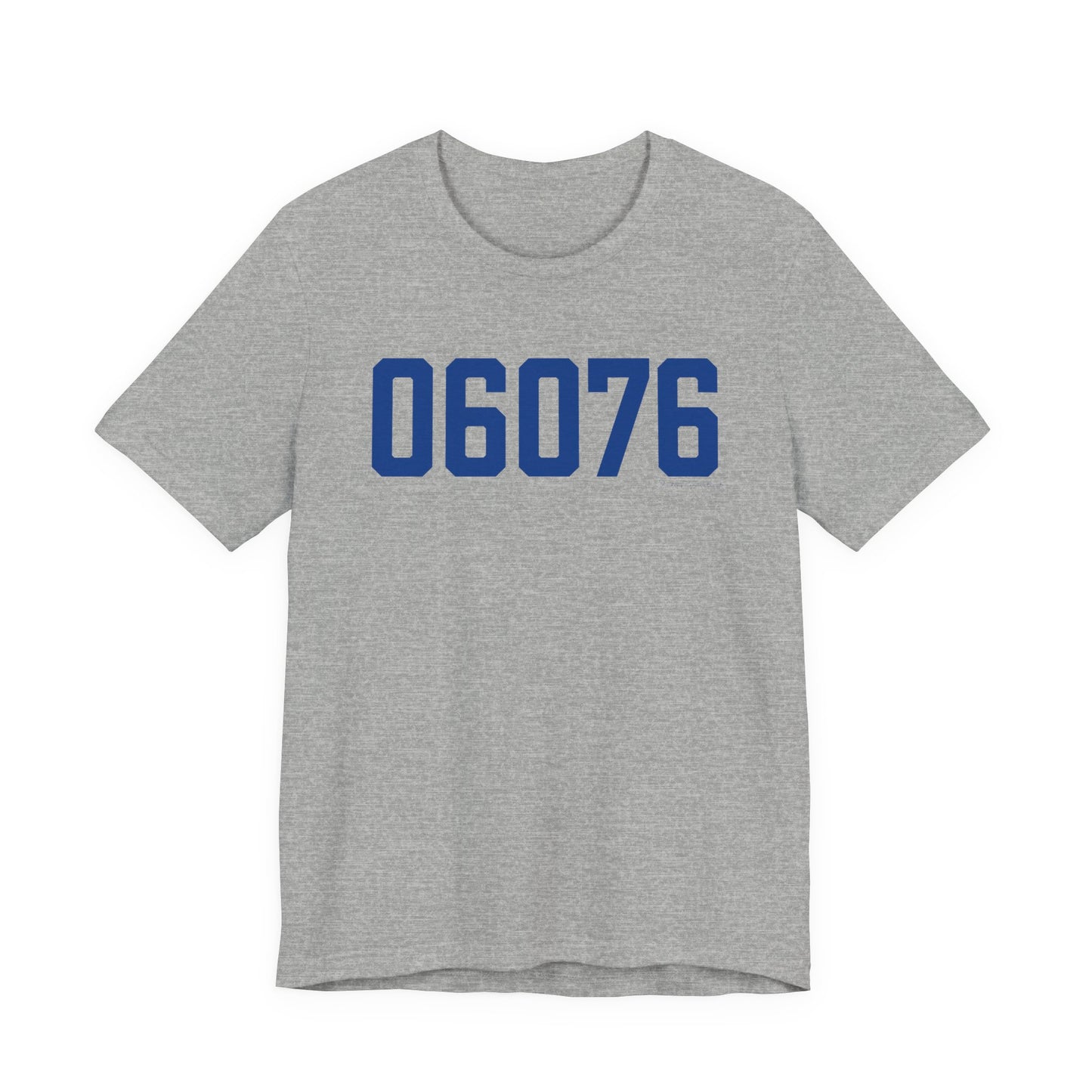 06076 Stafford Connecticut Zip Code Unisex Jersey Short Sleeve T-Shirt