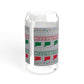 Connecticut Ugly Holiday Sipper Glass, 16oz