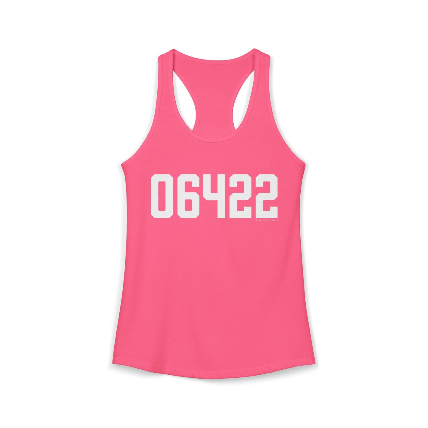06422 Durham CT Zip Code Women's Ideal Racerback Tank Top
