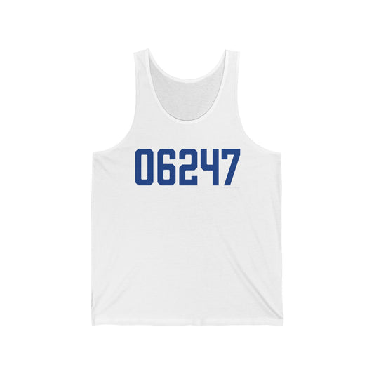 06247 Hampton Connecticut Zip Code Unisex Jersey Tank Top