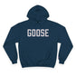 Goose Zip Code Gray & Purple Champion Hoodie