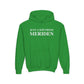 Just a kid from Meriden Youth Heavy Blend Hooded Sweatshirt