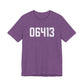 06413 Clinton CT Zip Code Unisex Jersey Short Sleeve T-Shirt
