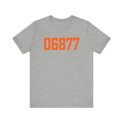 06877 Ridgefield Connecticut Zip Code Unisex Jersey Short Sleeve T-Shirt