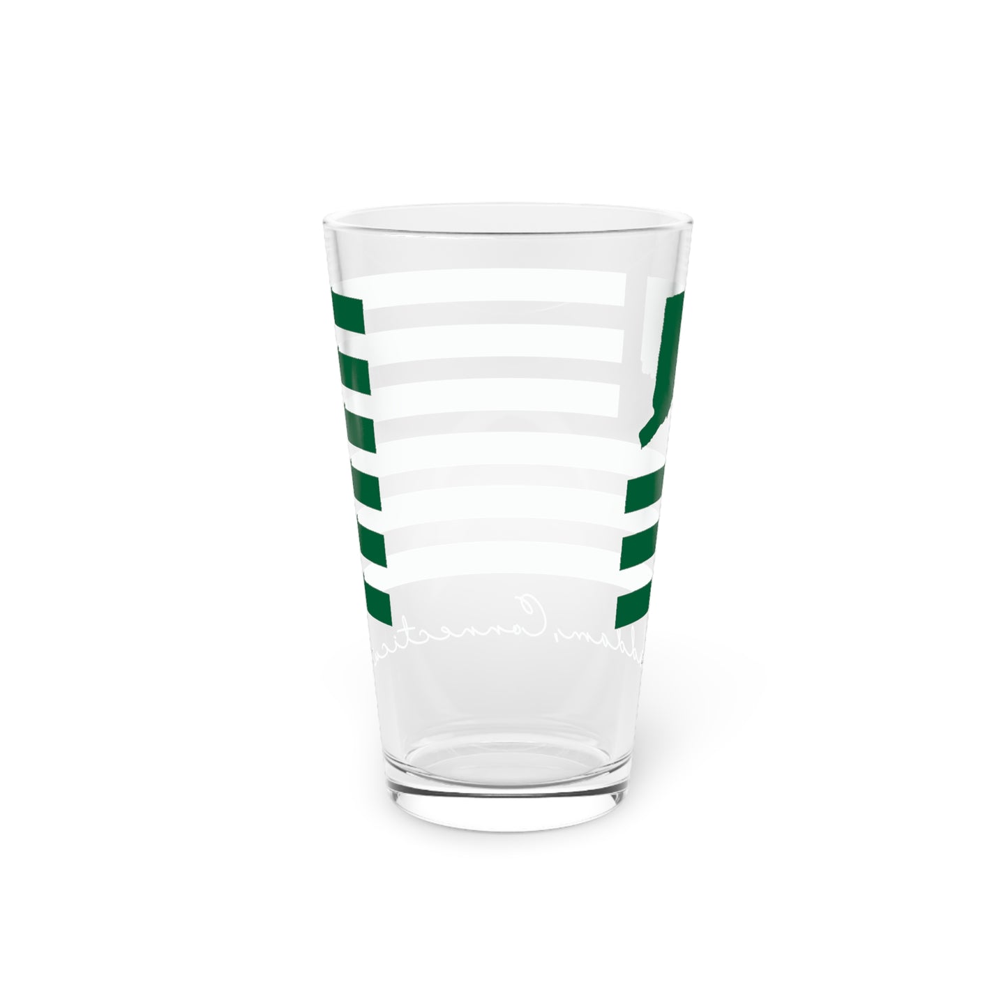 Haddam Connecticut St. Patrick’s Day Flag Pint Glass, 16oz