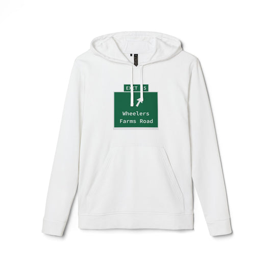 Vintage WCP Exit 55 Sign adidas Unisex Fleece Hoodie