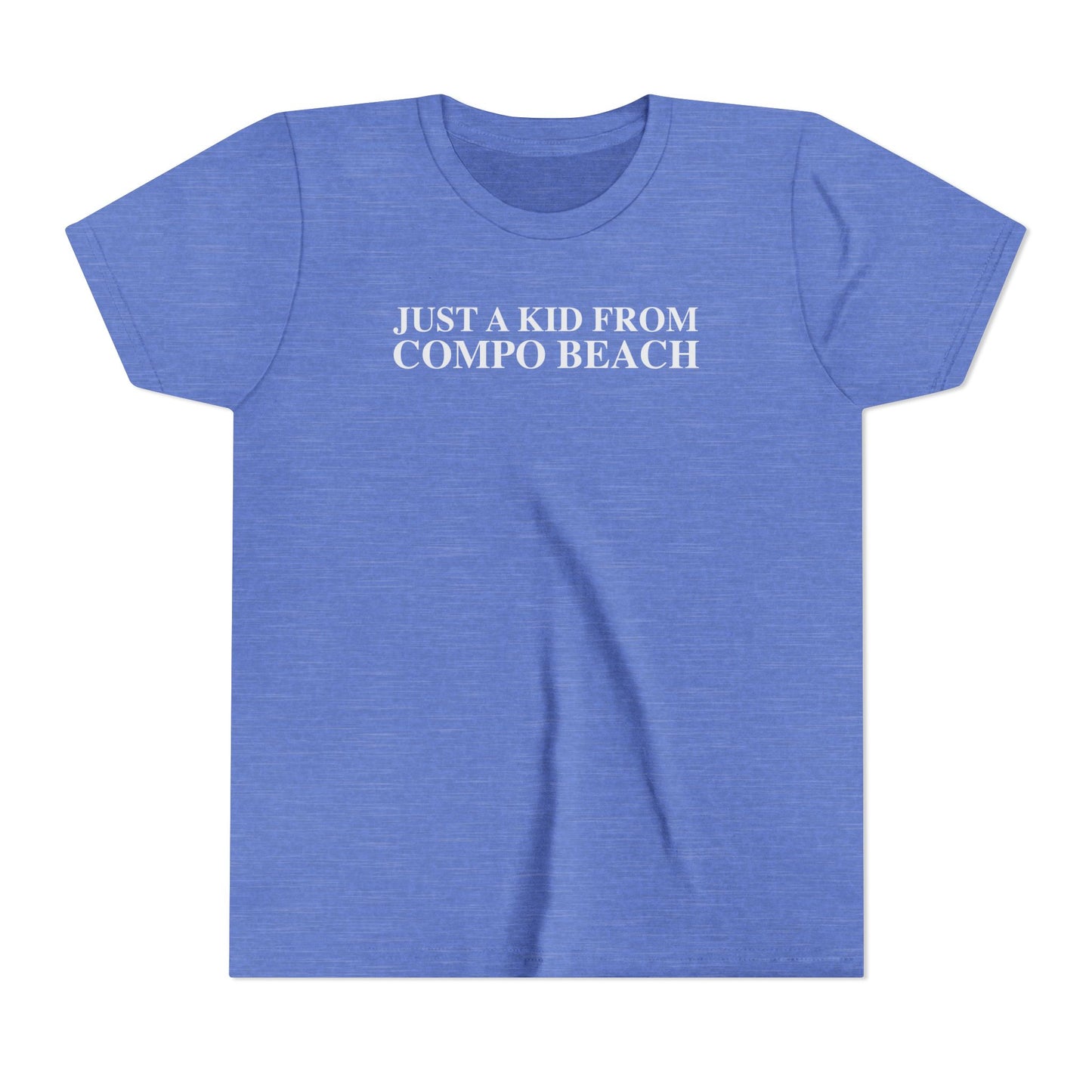 Just a kid from Compo Beach Youth Short Sleeve T-Shirt