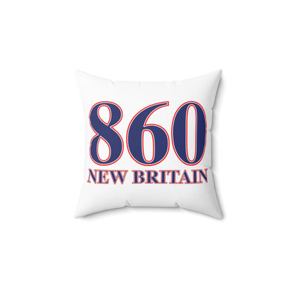 860 New Britain Red, White & Blue Spun Polyester Square Pillow