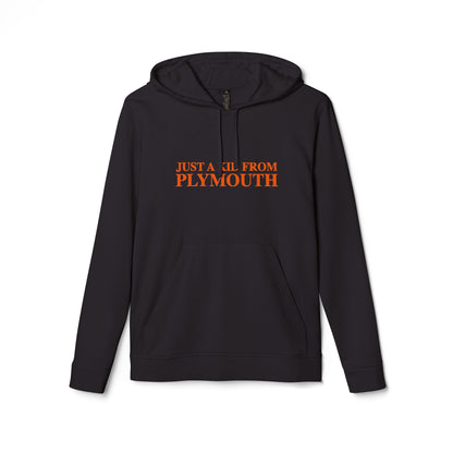 Just a kid from Plymouth adidas Unisex Fleece Hoodie