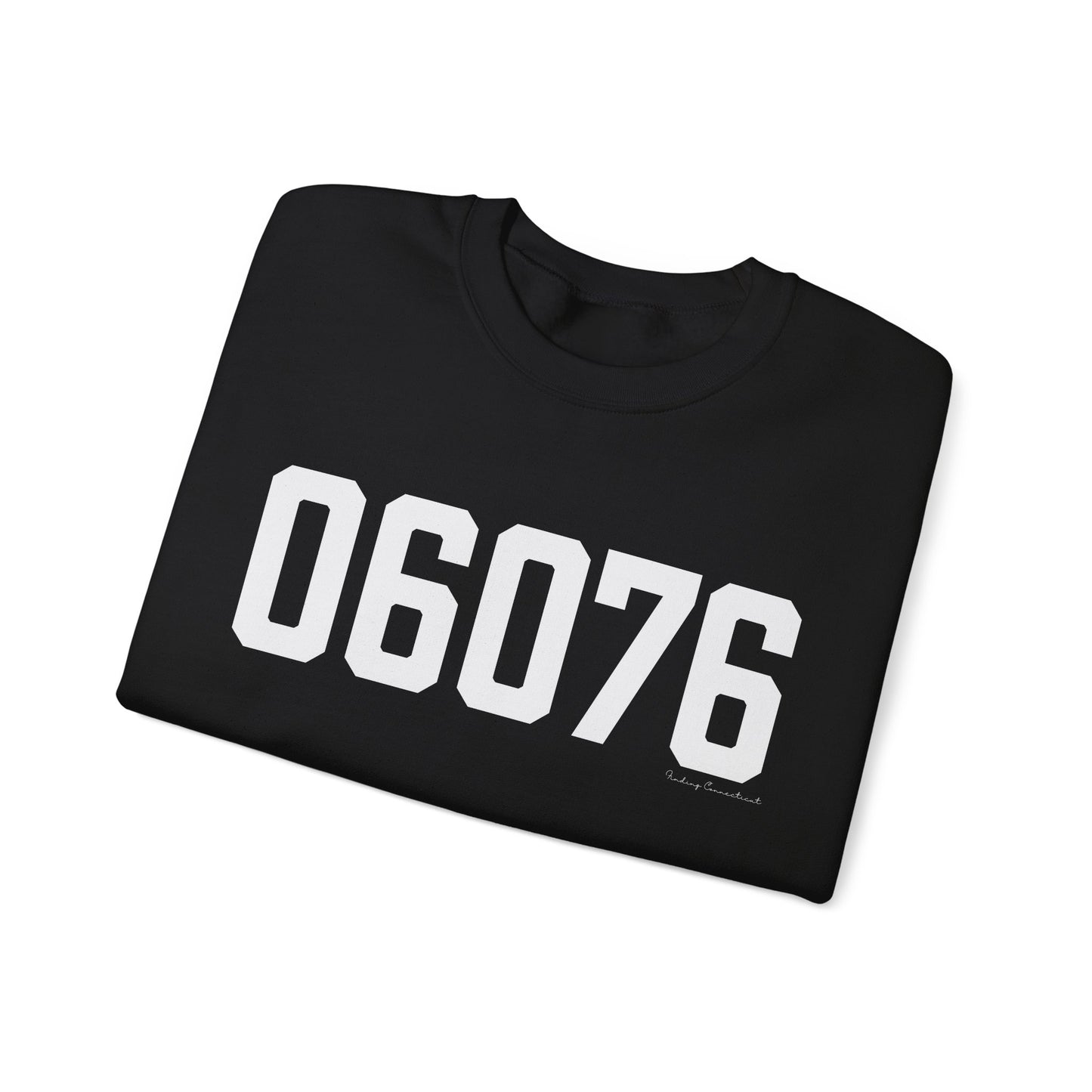 06076 Union CT Zip Code Unisex Heavy Blend™ Crewneck Sweatshirt