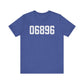 06896 Redding CT Zip Code Unisex Jersey Short Sleeve T-Shirt