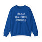 I Really Really Miss Stratfield Unisex Heavy Blend™ Crewneck Sweatshirt
