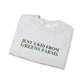 Just a kid from Greens Farms Unisex Heavy Blend™ Crewneck Sweatshirt