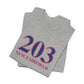 203 New Fairfield Red White & Blue Unisex Jersey Short Sleeve T-Shirt
