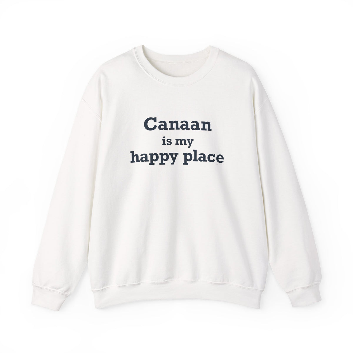 Canaan is my Happy Place Unisex Heavy Blend™ Crewneck Sweatshirt