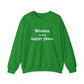 Weston Is My Happy Place Unisex Heavy Blend™ Crewneck Sweatshirt