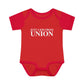 Just a kid from Union Infant Baby Rib Bodysuit