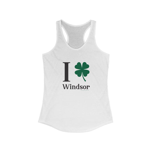 I Clover Windsor Women's Ideal Racerback Tank