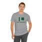 I Clover East Hampton (green) Unisex Jersey Short Sleeve Tee