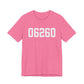 06260 Putnam CT Zip Code Unisex Jersey Short Sleeve T-Shirt