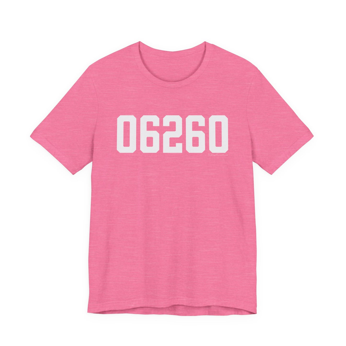 06260 Putnam CT Zip Code Unisex Jersey Short Sleeve T-Shirt