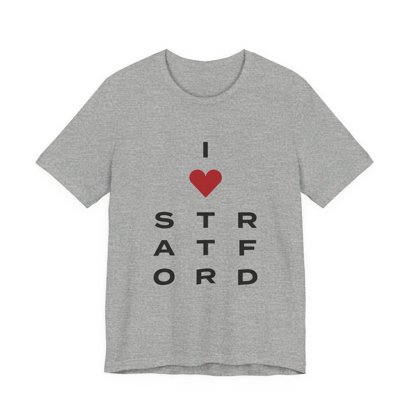 Stratford Vision Unisex Jersey Short Sleeve T-Shirt