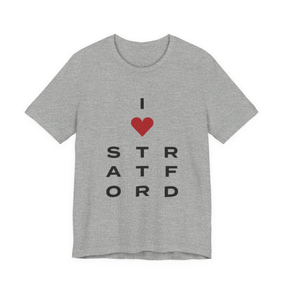 Stratford Vision Unisex Jersey Short Sleeve T-Shirt