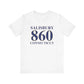 Salisbury 860 Connecticut Unisex Jersey Short Sleeve T-Shirt