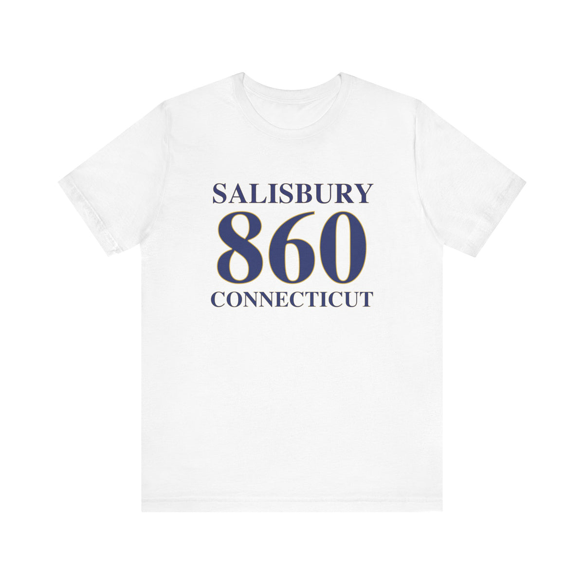 Salisbury 860 Connecticut Unisex Jersey Short Sleeve T-Shirt