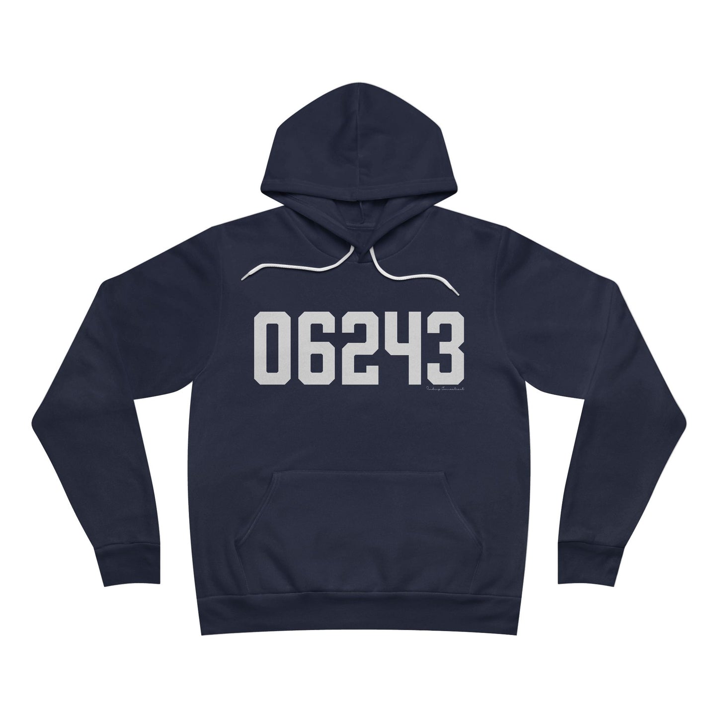 06243 Killingly  CT Zip Code Unisex Sponge Fleece Pullover Hoodie